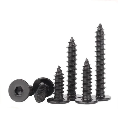 Black Wood Screw Assortment