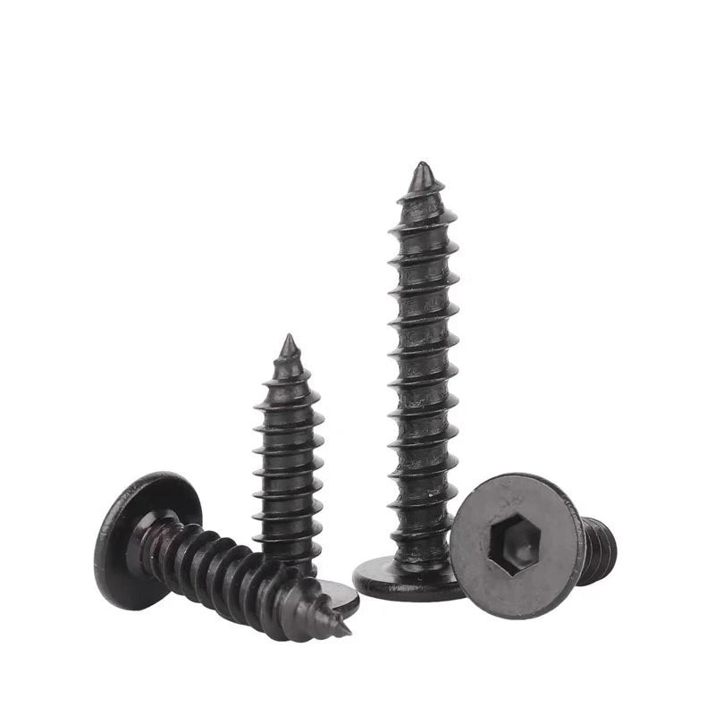 Black Wood Screw Assortment
