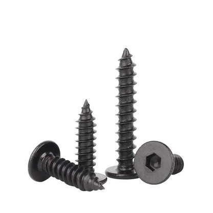 Black Wood Screw Assortment