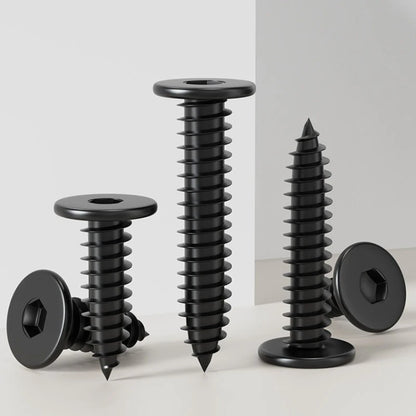 Black Wood Screw Assortment